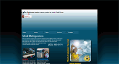 Desktop Screenshot of meekrefrigeration.com